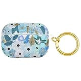 Rifle Paper Co. Protective AirPod Pro Case Cover, Soft Silicone Cover with Gold Keychain Ring for... | Amazon (US)