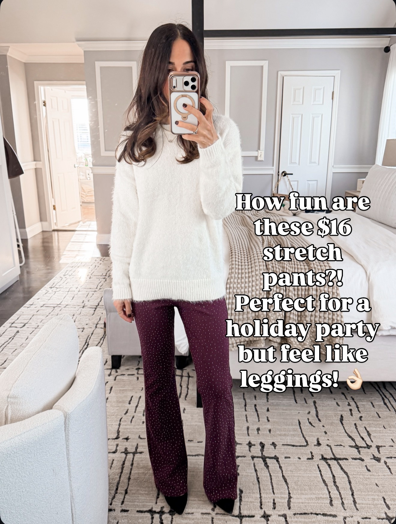 Holiday-party ready stretch pants that feel like leggings (and only $16!) 🎄✨ 🔗⬇️

#LTKSeasonal #LTKHoliday #LTKOver40