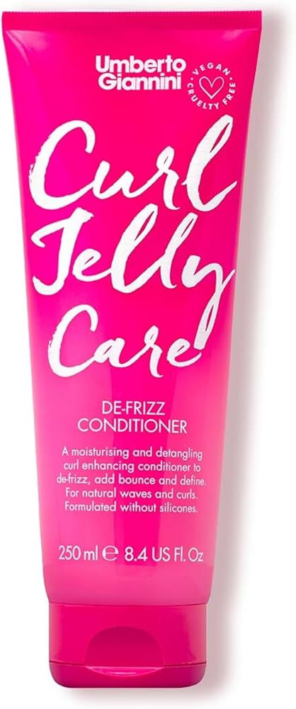Umberto Giannini Curl Jelly Care, Vegan & Cruelty Free De-Frizz Conditioner for Curly or Wavy Hai... | Amazon (US)