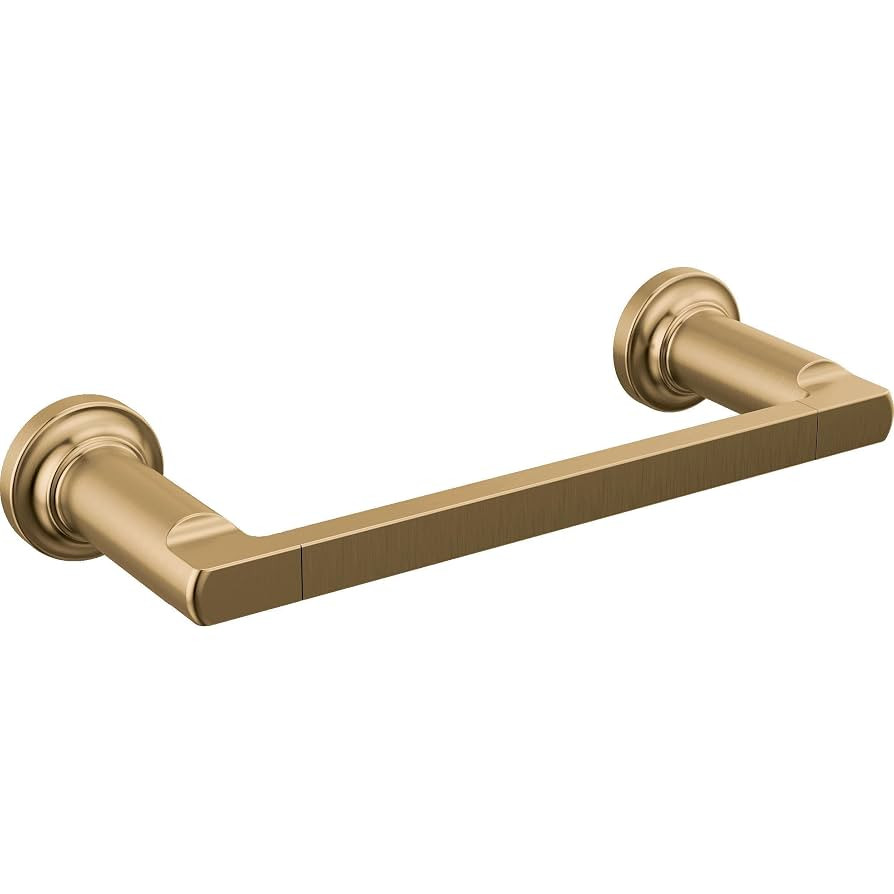 DELTA Faucet 78908-CZ Tetra 8 in. Hand Towel Bar Bath Hardware Accessory in Champagne Bronze | Amazon (CA)