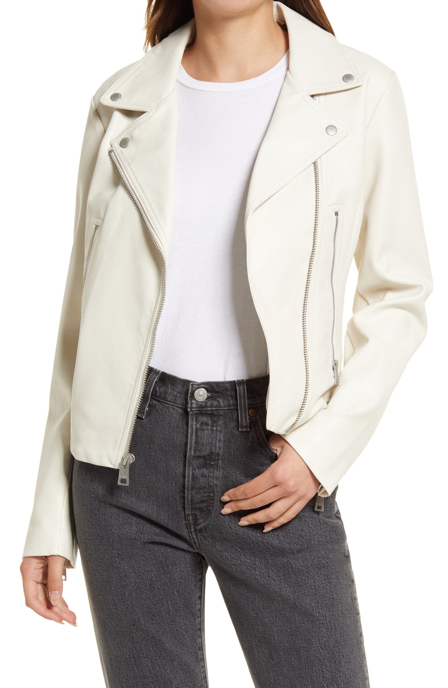 Women's Faux Leather Moto Jacket | Nordstrom