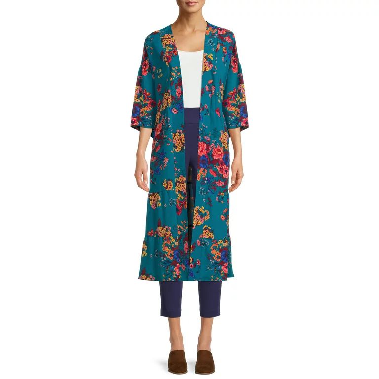 The Pioneer Woman Tiered Duster, Women's - Walmart.com | Walmart (US)