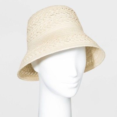 Women's Bucket Hats - A New Day™ Natural One Size | Target