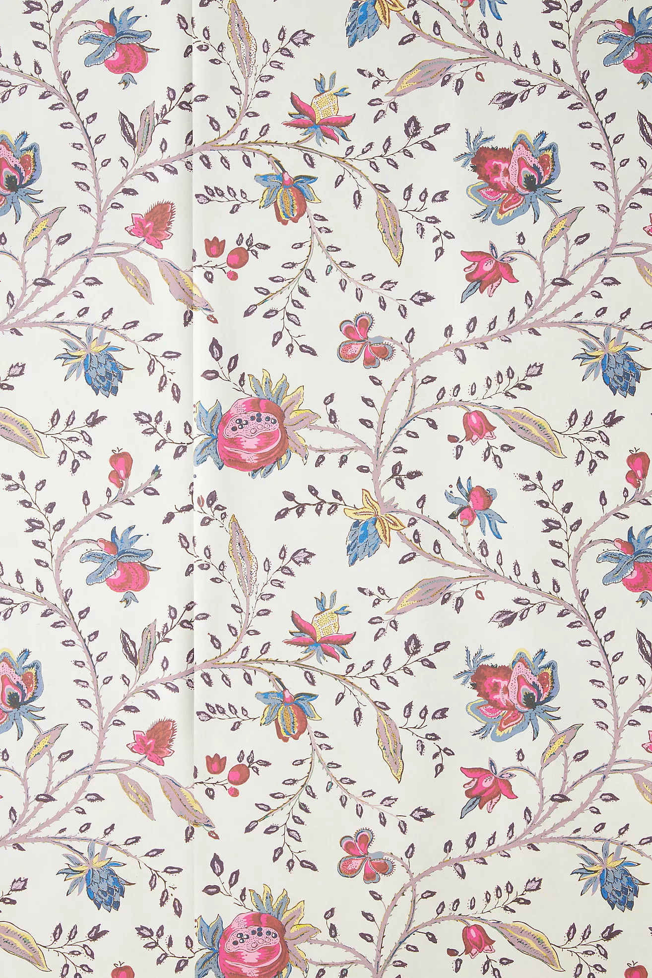 Milola Design Indienne Floral Wallpaper | Anthropologie (US)