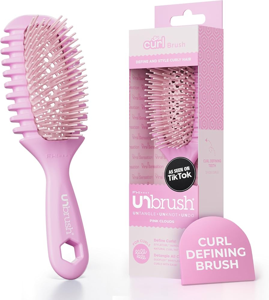FHI Heat UNbrush Curl Collection for Pain-Free Brushing & Curl Enhancing Styling for Curly Hair T... | Amazon (US)