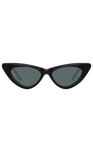 x Linda Farrow Dora in Black & Grey | Revolve Clothing (Global)