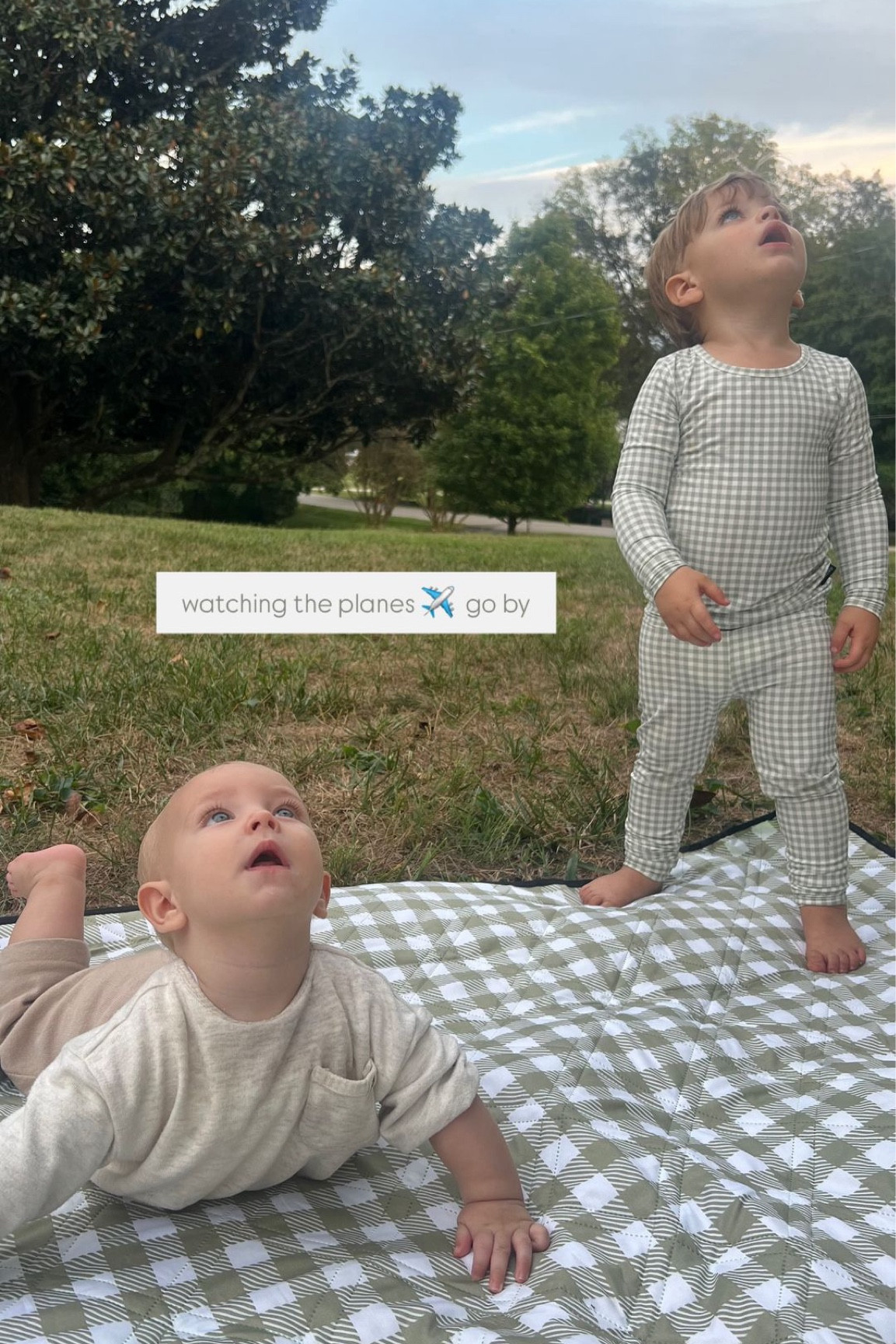outside pj day 🤍

#LTKFamily #LTKBaby #LTKKids