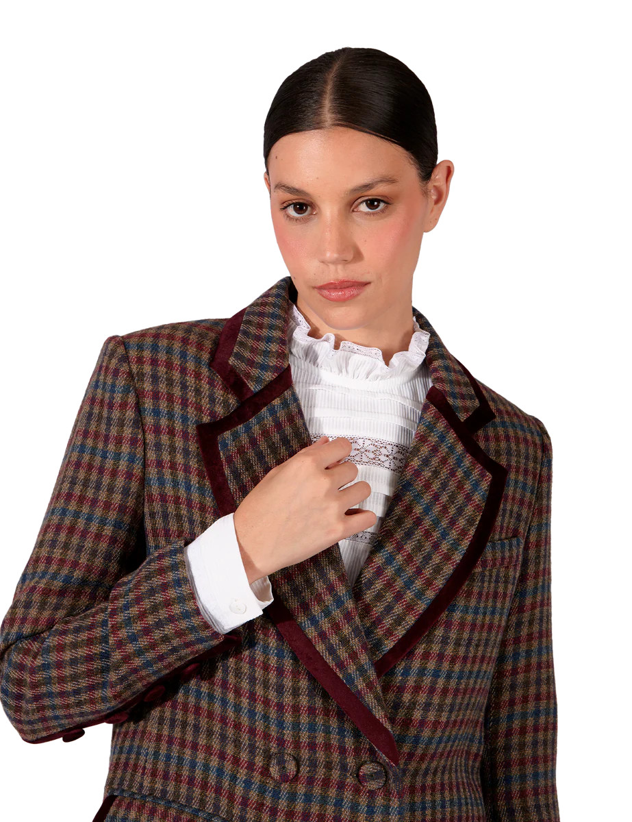 Atelier Burgundy Coat by PARIS/64 | PARIS/64