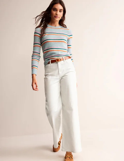 High Rise Wide Leg Jeans | Boden (US)
