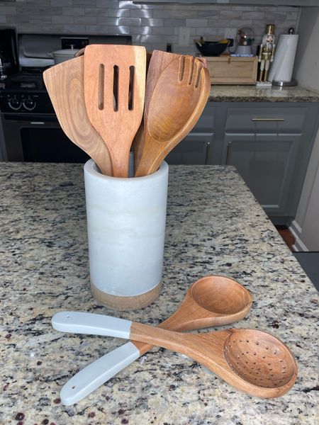 We also love our new wooden spoons. Been using these for a little over two months as well and love how sturdy and thick they are. 

#LTKhome #LTKfindsunder50