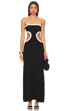 CIN CIN Empire Dress in Black from Revolve.com | Revolve Clothing (Global)