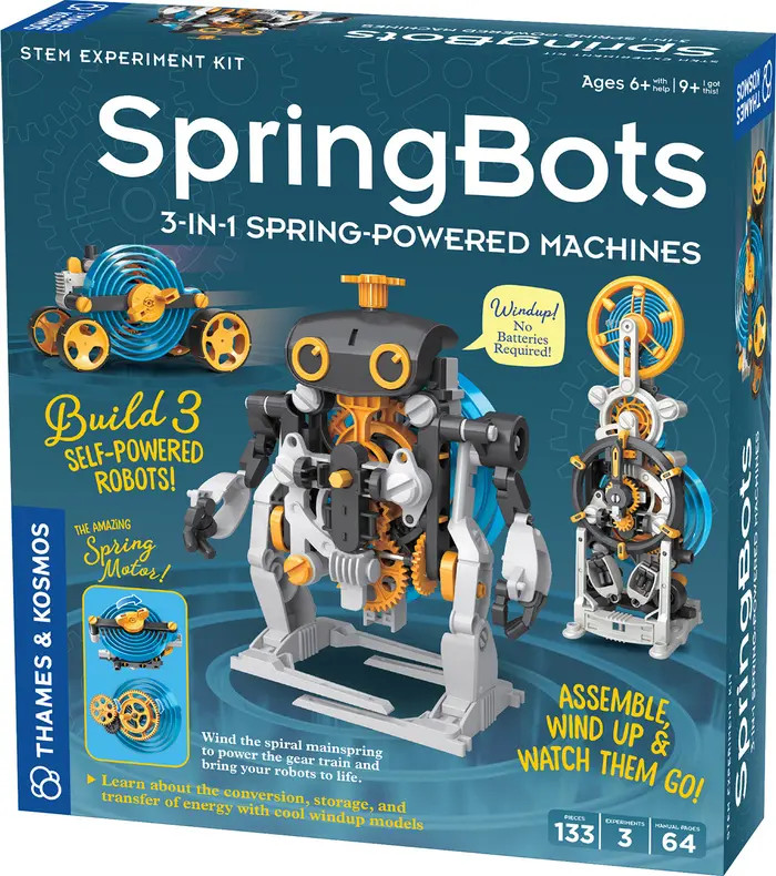 Thames & Kosmos SpringBots 3-in-1 Spring-Powered Machines | Nordstrom | Nordstrom