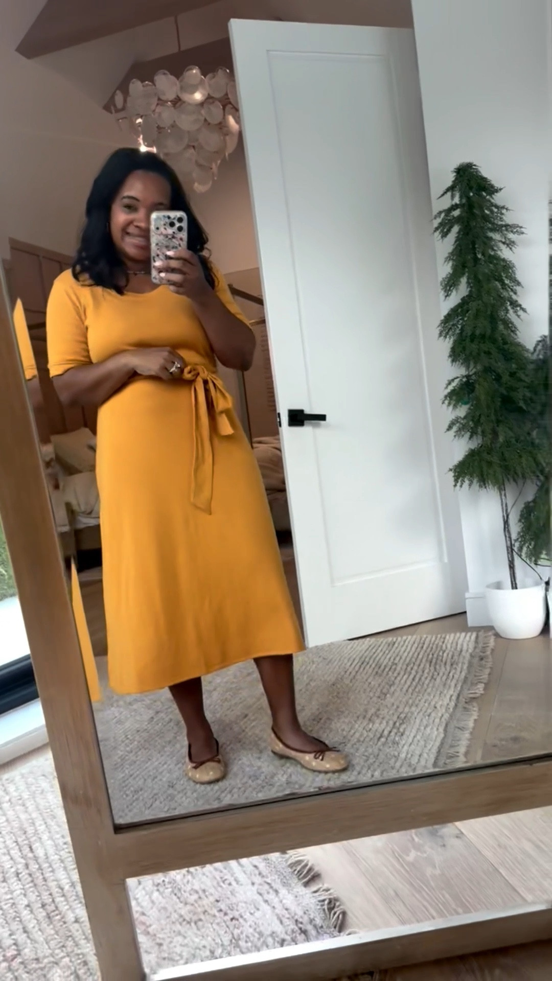 Found this steal of a dress from Walmart that is only $16! Feels like an elevated T-shirt dress 💛 Perfect for any upcoming trips, work or church. 

#LTKootd #LTKgrwm