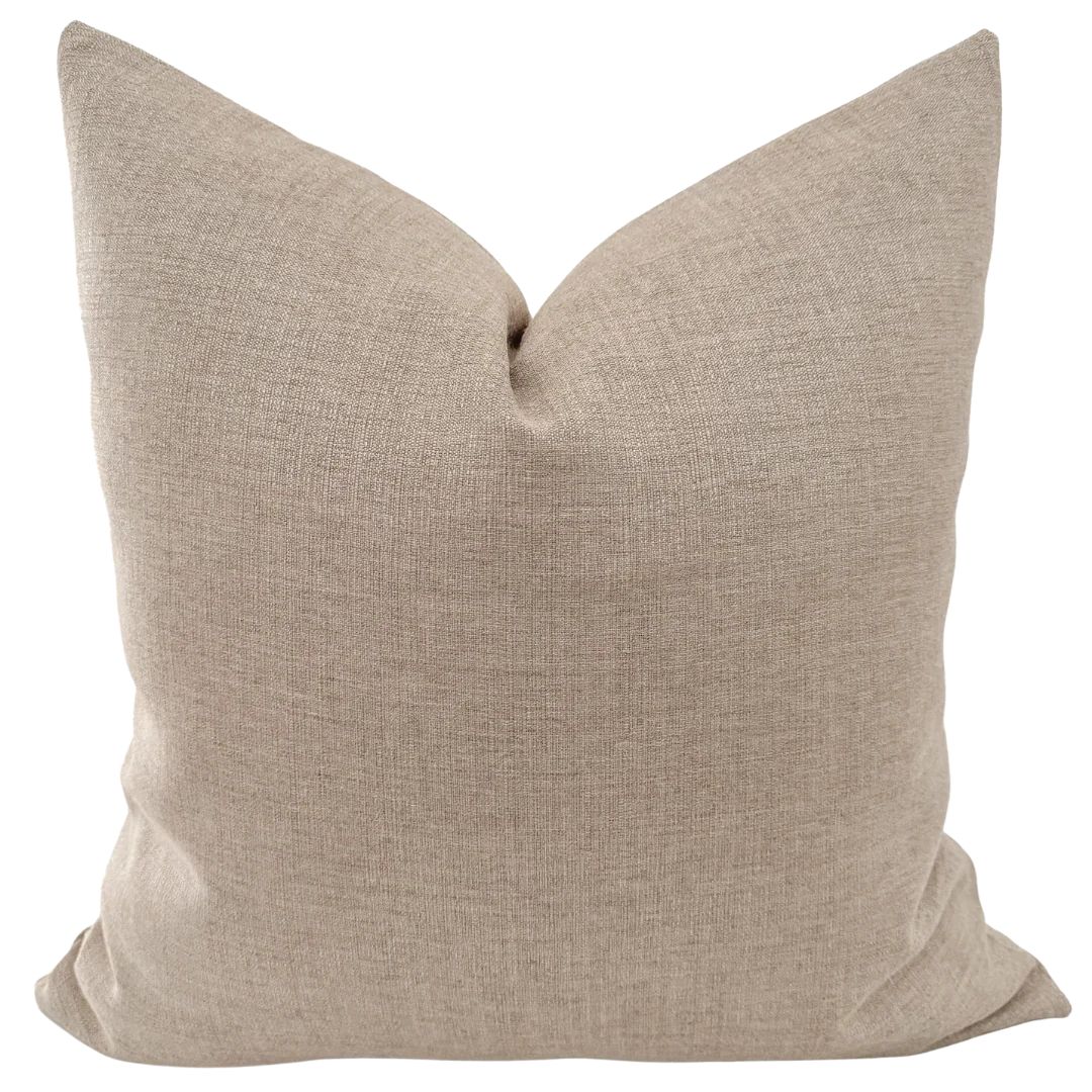 Linen Outdoor Pillow Cover | Hackner Home (US)