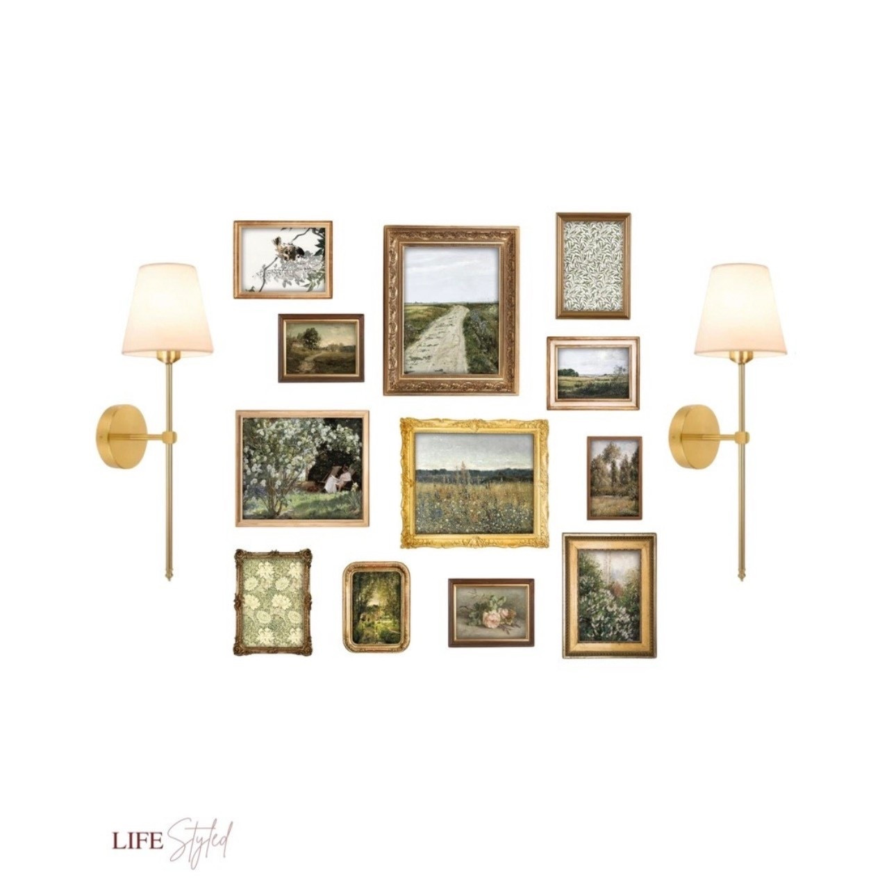 A curated mix of art, texture, and lighting that turns any hallway or living room into a designer-inspired space. ✨

#LTKOver40 #LTKHome 

#LTKSaleAlert