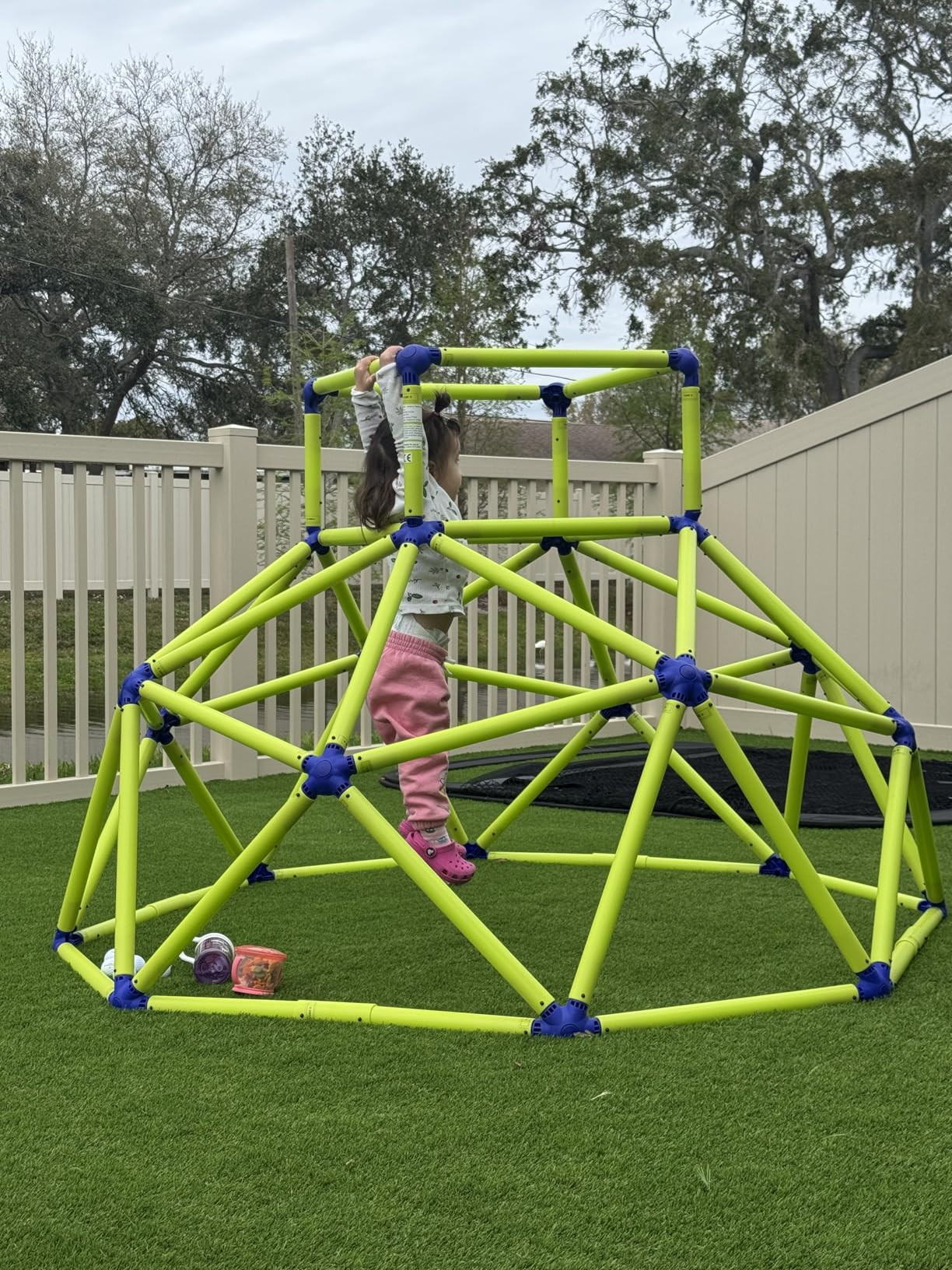 Eezy Peezy Climber with Top - Active Indoor Outdoor Play Set Climbing Dome Equipment Toys - Fun f... | Amazon (US)