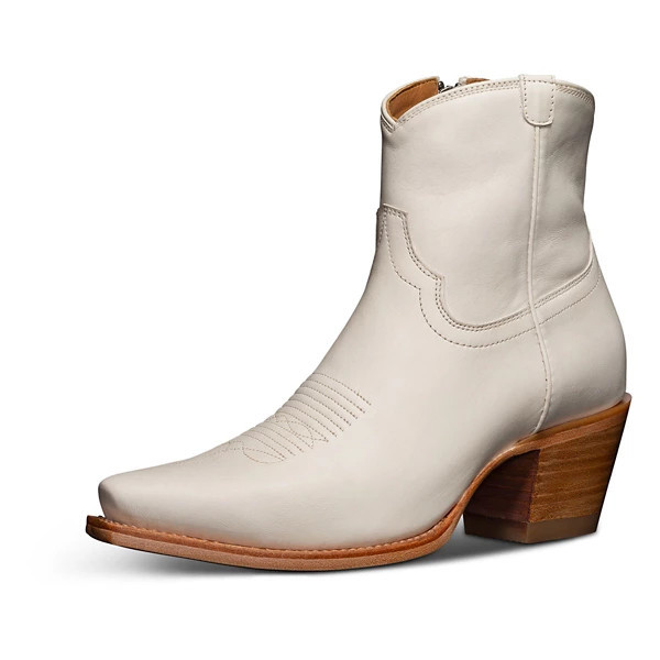 Women's Tecovas The Daisy Western Boots 7.5 Bone | Scheels