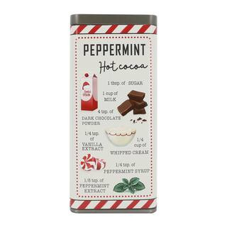7.8" Peppermint Hot Cocoa Recipe Tin Can by Ashland®  | Michaels | Michaels Stores