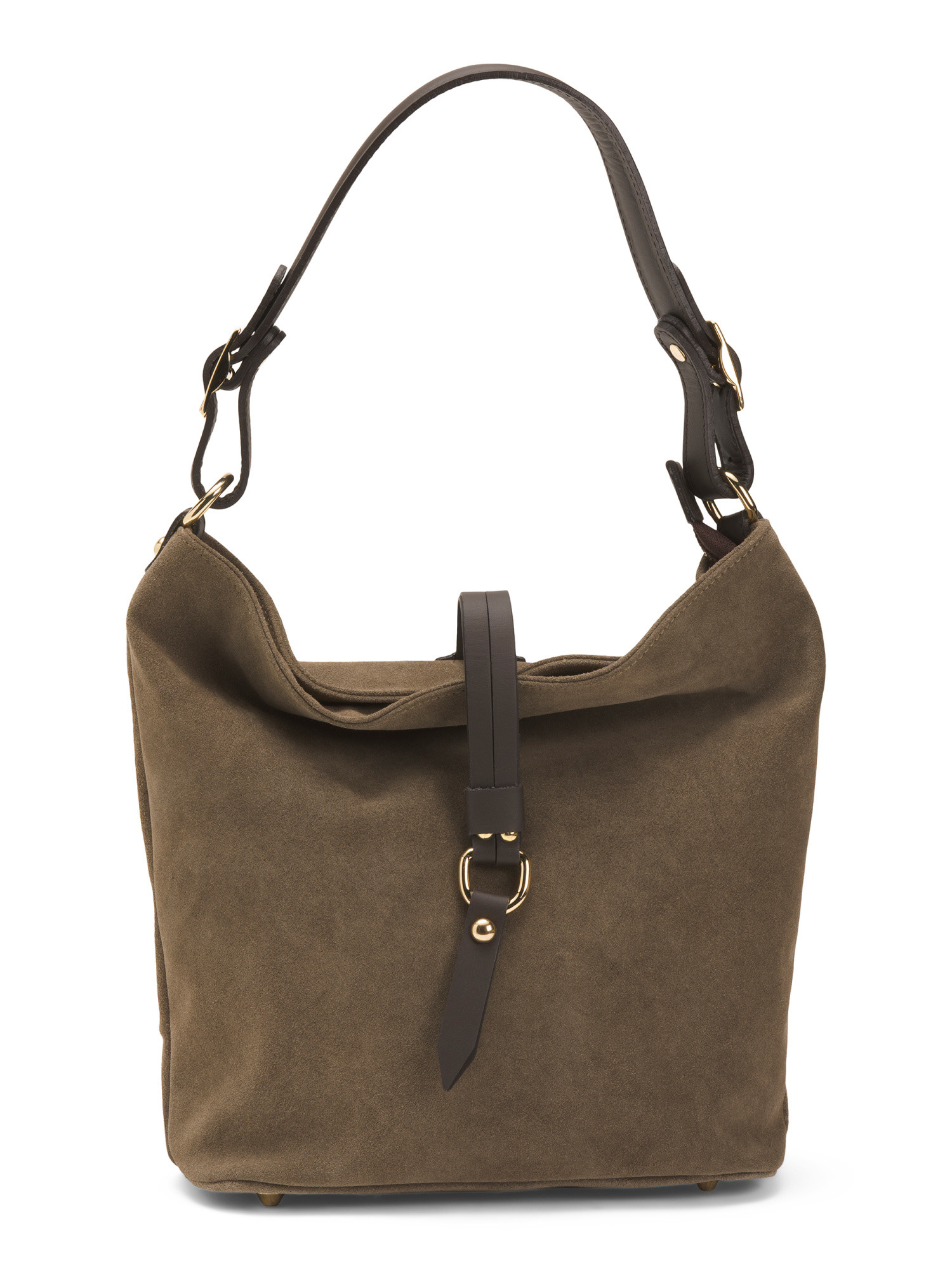 Made In Italy Suede Creta Flap Over | TJ Maxx