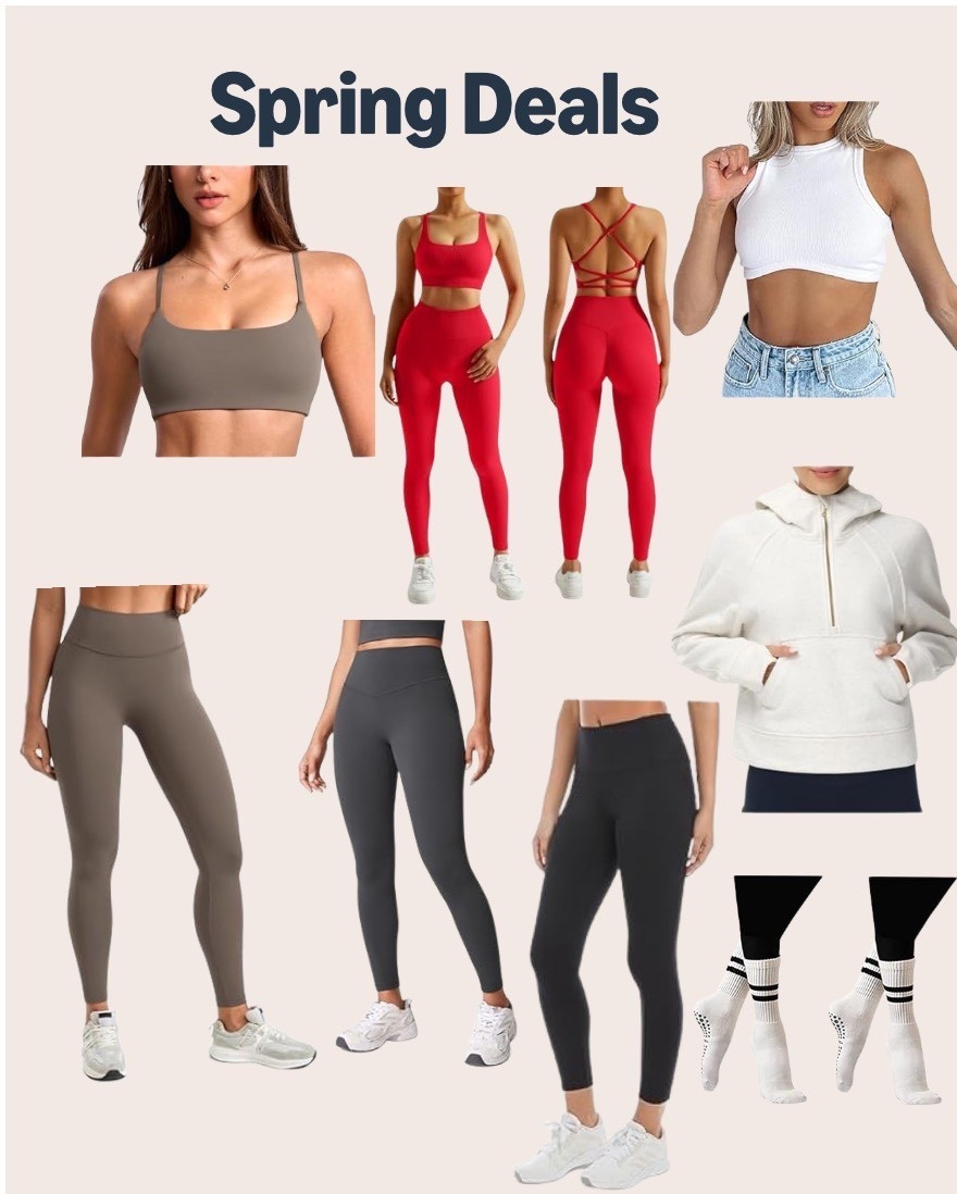 Activewear running errands, spring deals #amazon #deals 

#LTKdayinmylife #LTKSaleAlert #LTKActive