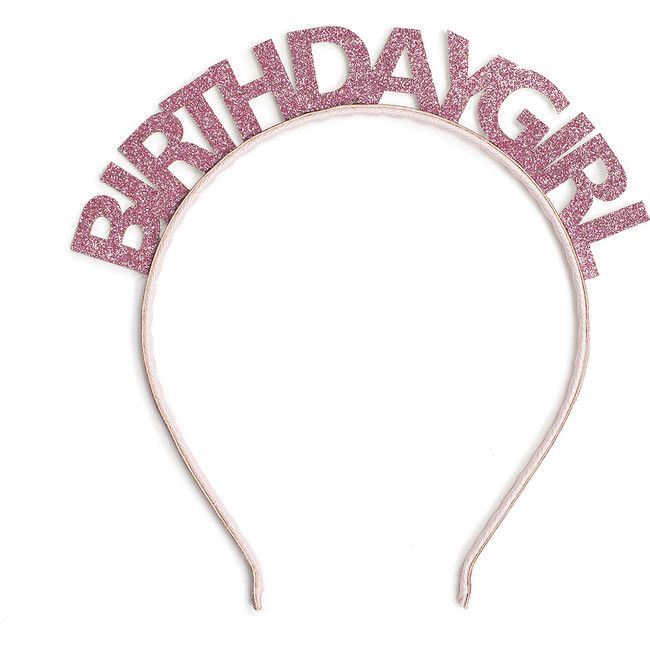 Birthday Girl Headband, Pink | Maisonette