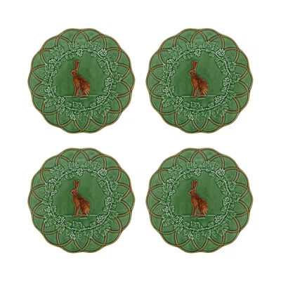 Woods Snack Plate Hare, Set of 4 | Wayfair North America