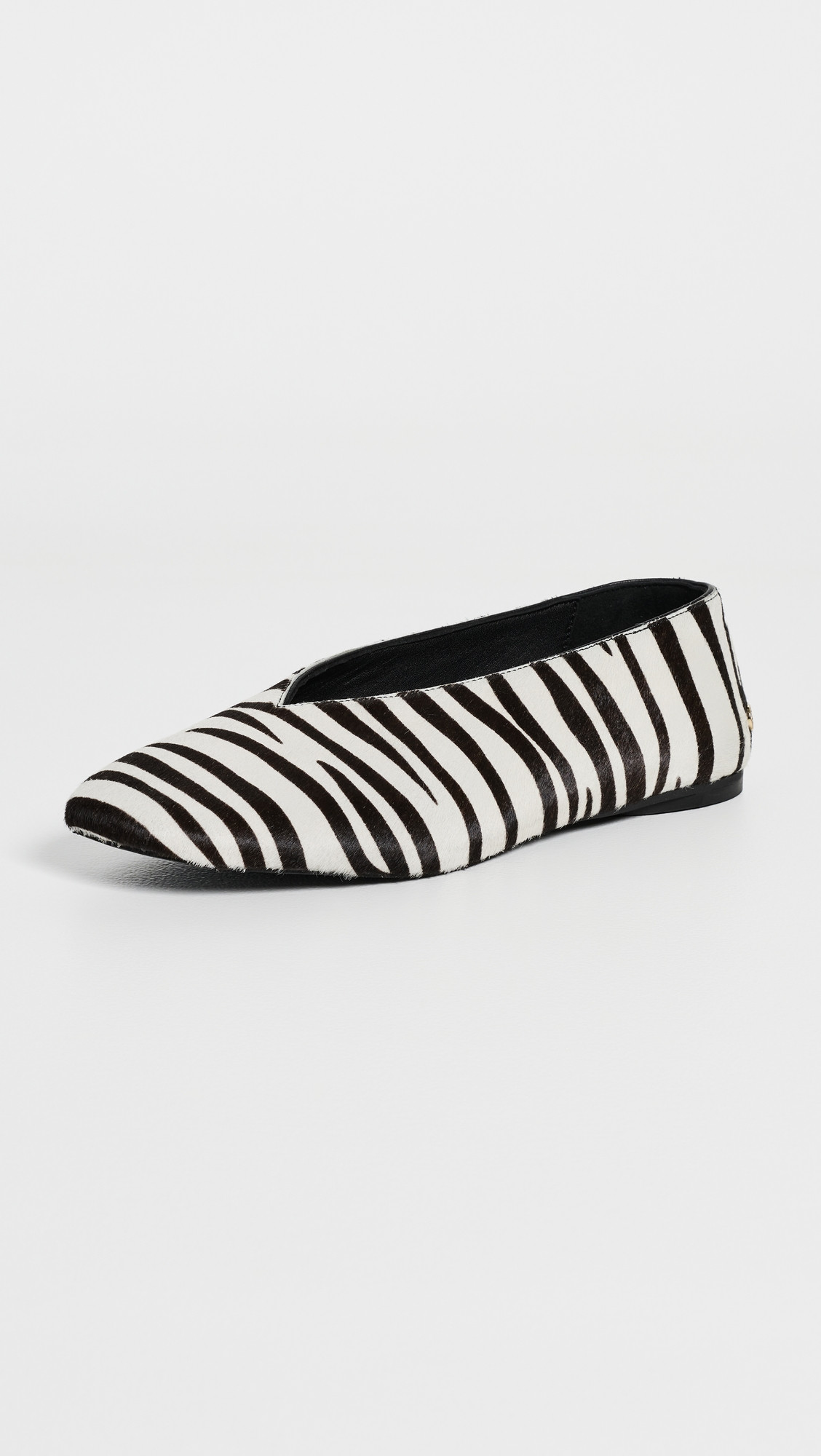 ANINE BING Ana Flats Calf Hair Zebra Flats Zebra 40 | Shopbop