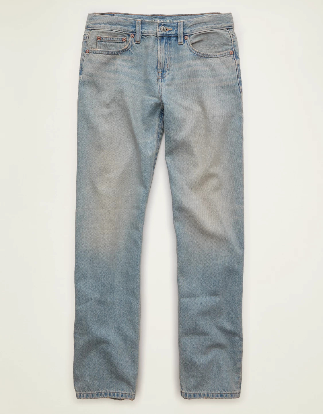 AE Low-Rise Classic Straight Jean | American Eagle Outfitters (US & CA)