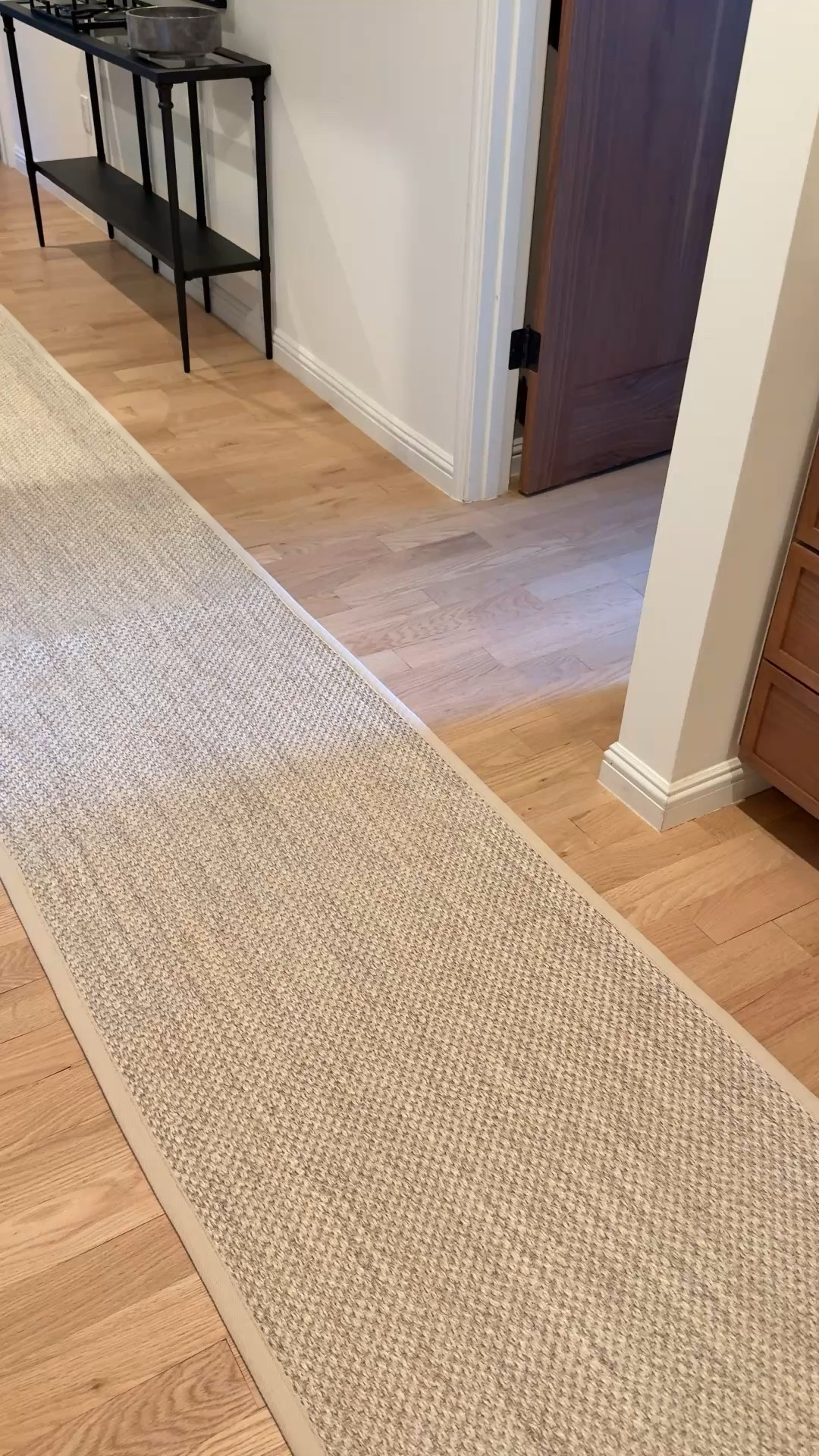 My hallway runner that does not budge lol! Gorgeous quality neutral jute that hasn’t shed, isn’t too rough or scratchy, and has a backing that keeps it in place! 

#LTKHome #LTKSaleAlert #LTKdayinmylife