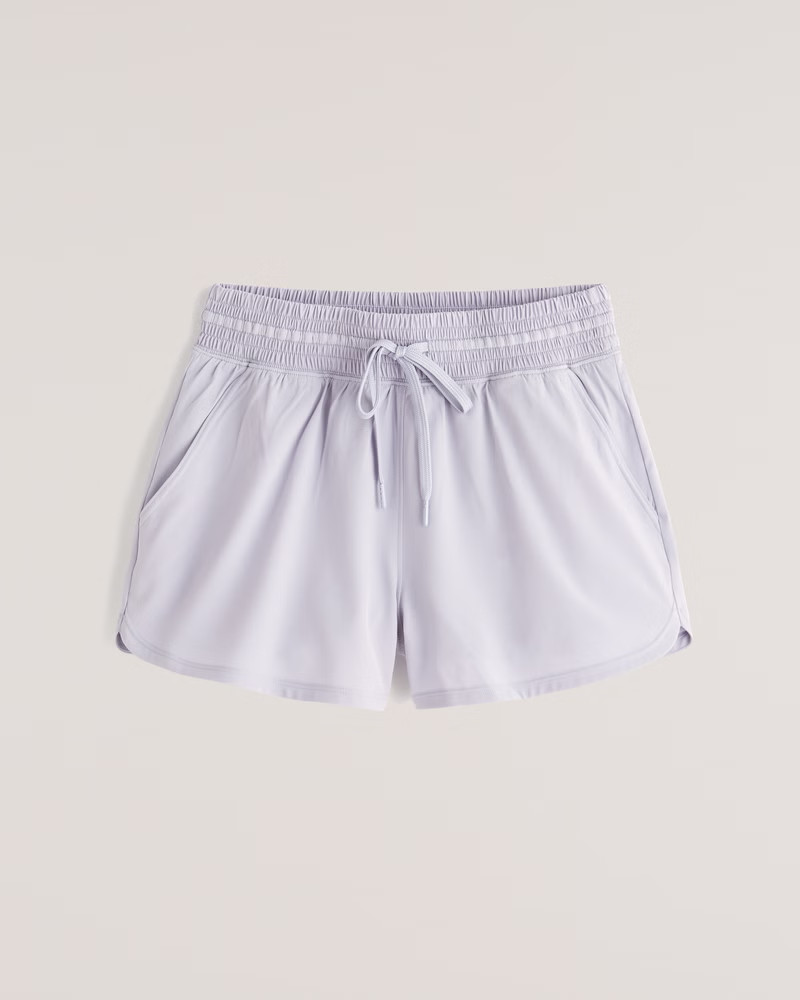 YPB motionTEK High Rise Lined Workout Short | Abercrombie & Fitch (US)