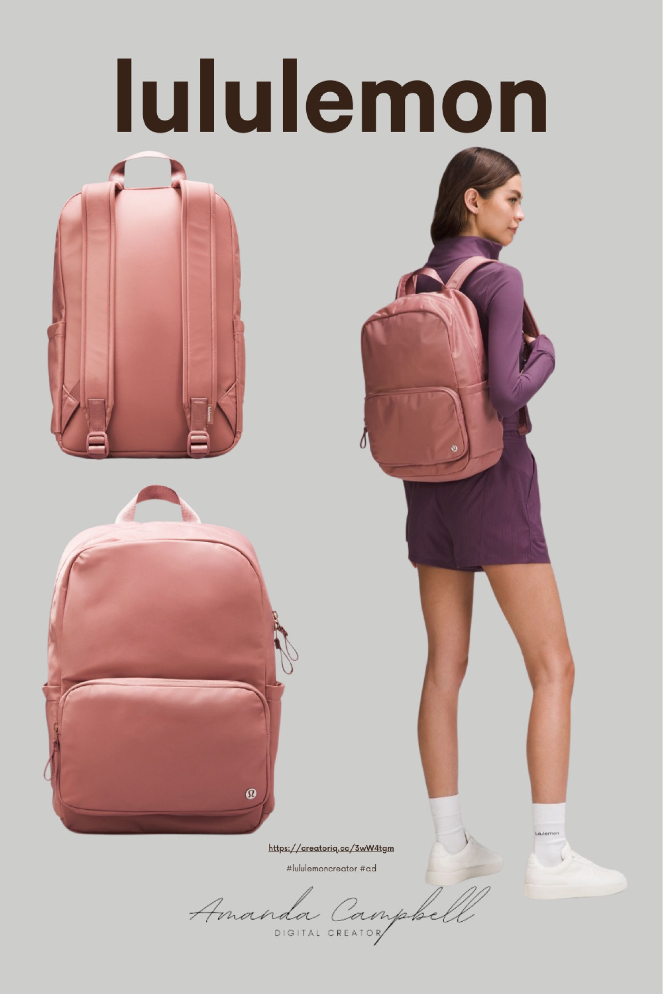 Simplicity at its finest. With an internal laptop sleeve and side water bottle pockets, the Everywhere Backpack is a fresh take on a classic.
Designed for On the Move
90 Water-Repellent Fabric

Product Features
• Spacious, front zippered pocket
• Side pockets for quick access to water bottle and small items
• Interior padded pocket fits a 16" laptop

Care and content
Product Care
• Spot clean
• Do not wash
A Do not bleach
!8 Do not tumble dry & Do not iron
& Do not dry clean
• Imported
Fabric content
• Body: 100% Nylon
• Lining: face: 100% Recycled polyester

#LTKstyletip #LTKU #LTKitbag