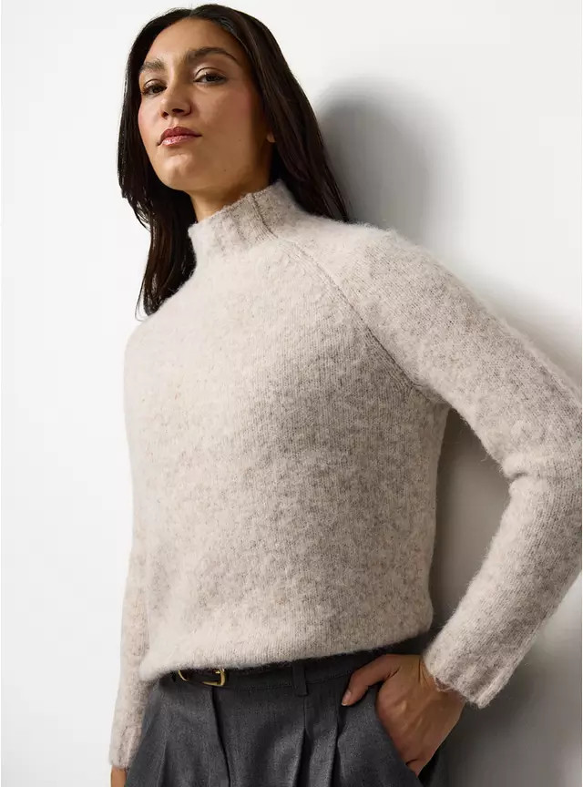 Neutral High Neck Jumper 16 | Tu Clothing