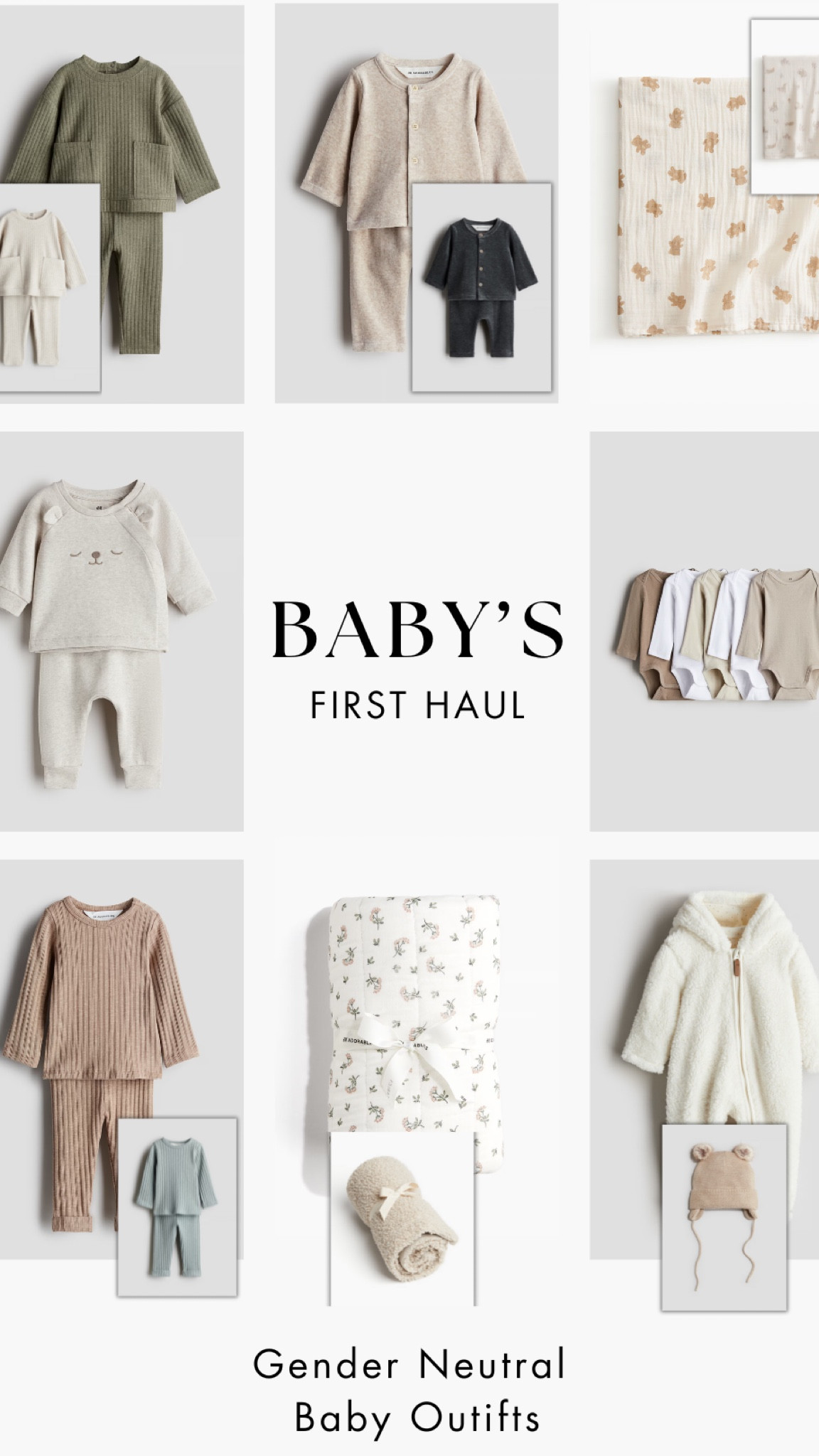 Newborn Gender Neutral Outfits 

#LTKBaby