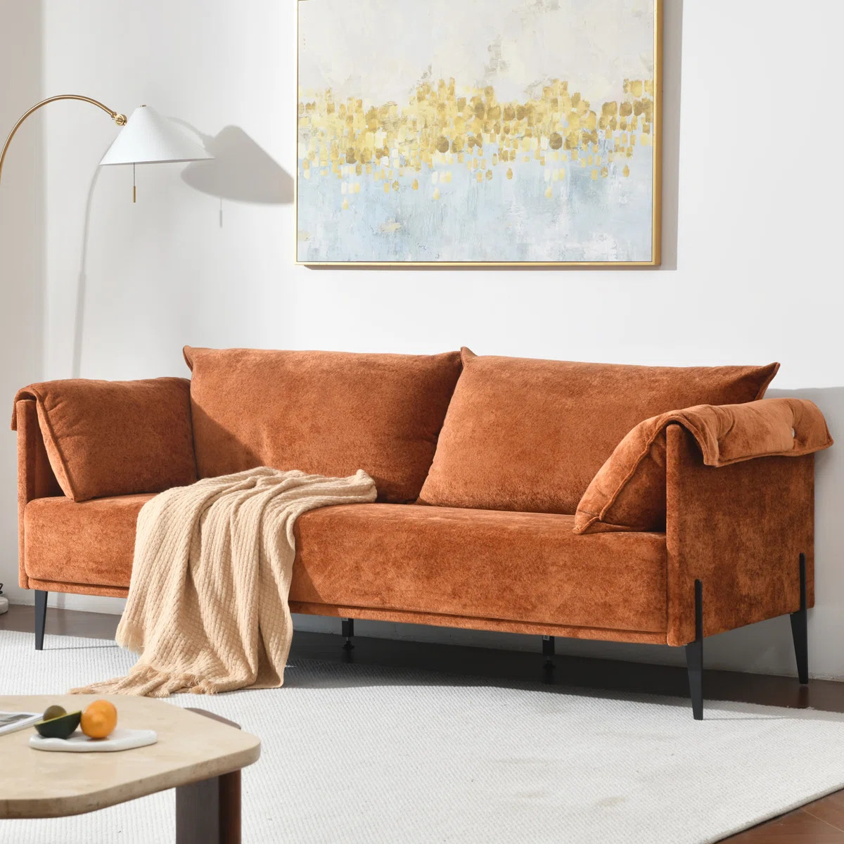 Veda 81.88" Upholstered Sofa | Wayfair North America