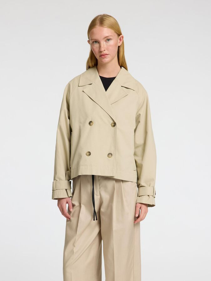 KURZER TRENCHCOAT | Braun | SELECTED FEMME® | Selected