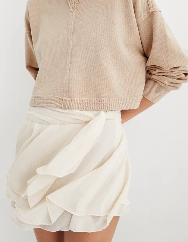 Aerie Chiffon Wrap Skirt | Aerie