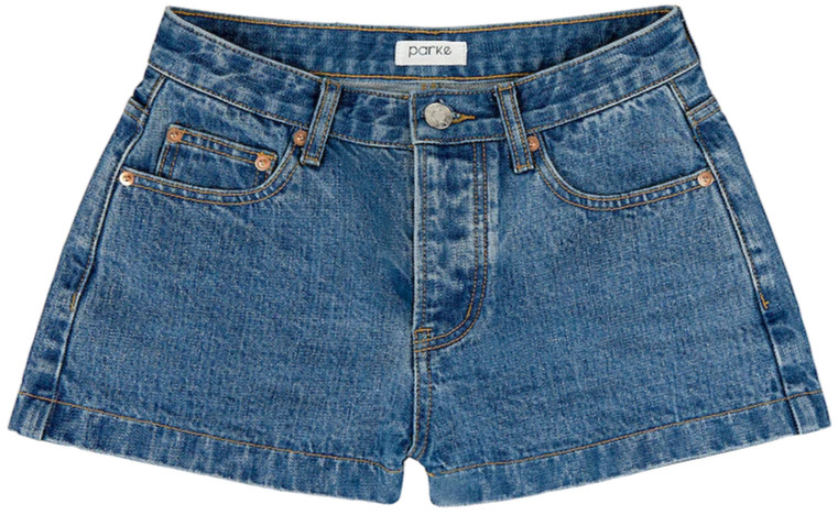 Denim Mini Shorts | Parke