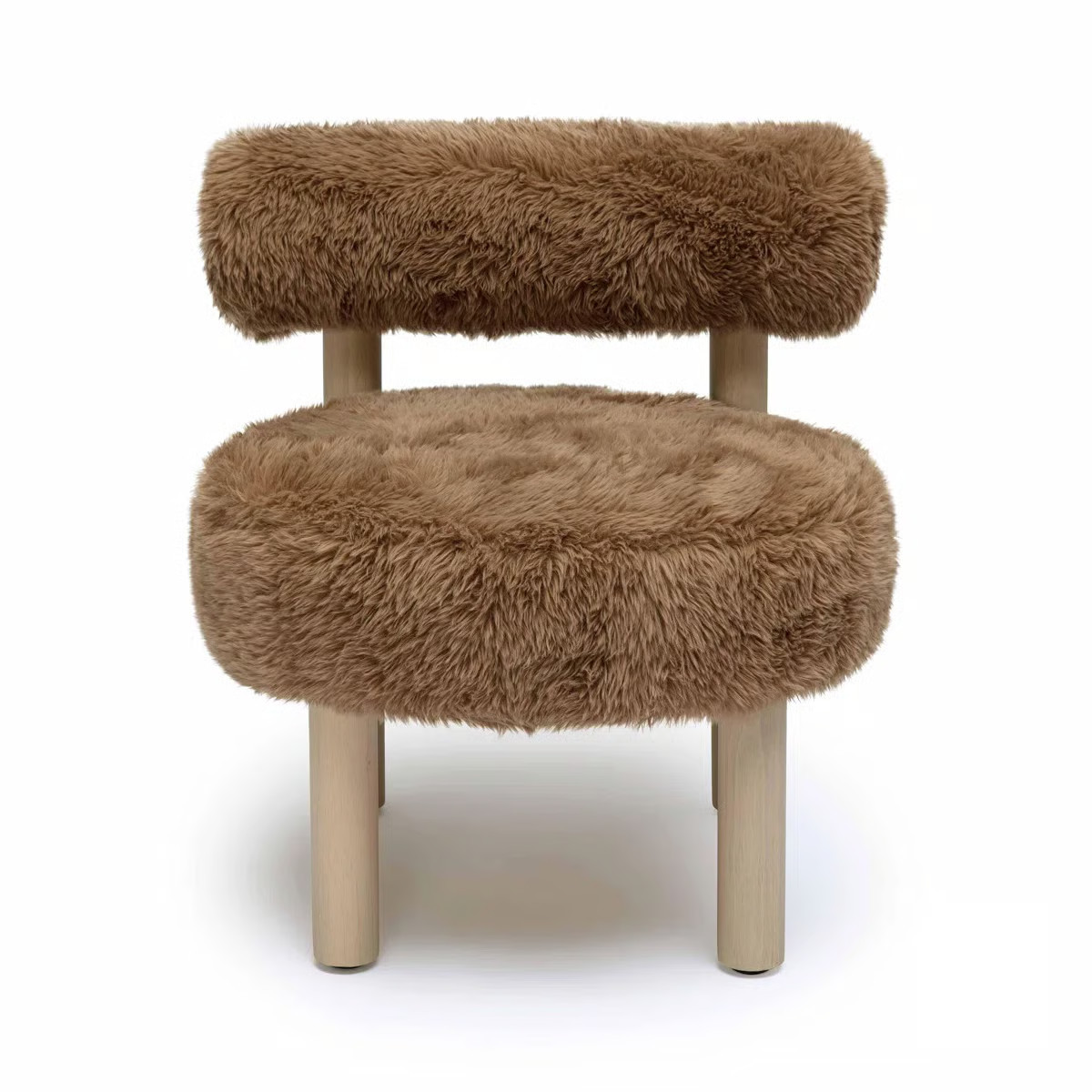 TOV Furniture Carmel Vegan Shearling Accent Chair & Reviews | Wayfair | Wayfair North America