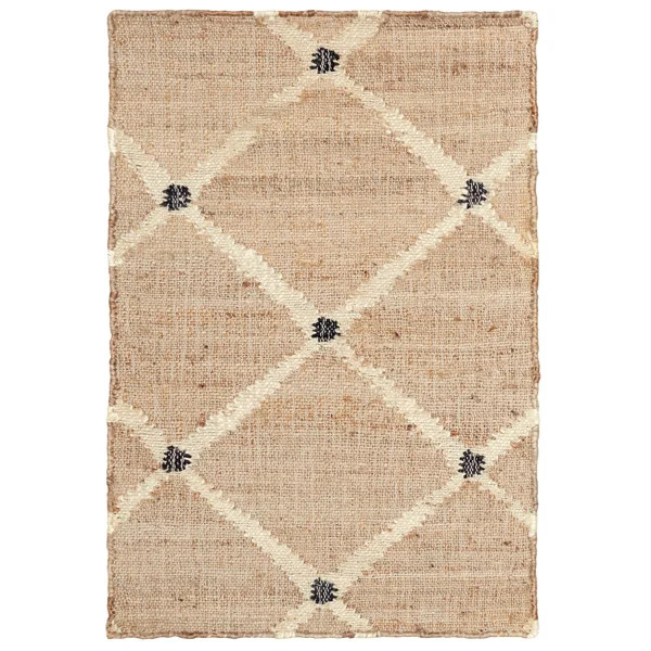 Kali Natural Handwoven Jute Rug | Birch Lane