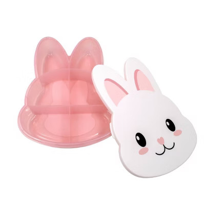 Cook With Color Bunny Snack Box Food Storage Container Pink | Target
