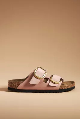 Birkenstock Arizona Big Buckle Nubuck Sandals | Anthropologie (US)