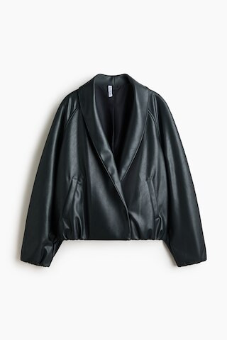 Coated Shawl-Collar Jacket | H&M (US + CA)