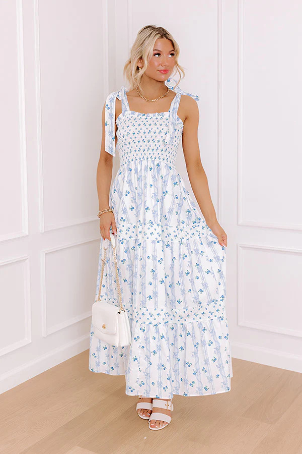 Hopeful Daydream Floral Maxi Dress | Impressions Online Boutique