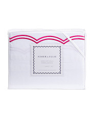 Cotton Double Scalloped Sheet Set | Bed & Bath | Marshalls | Marshalls