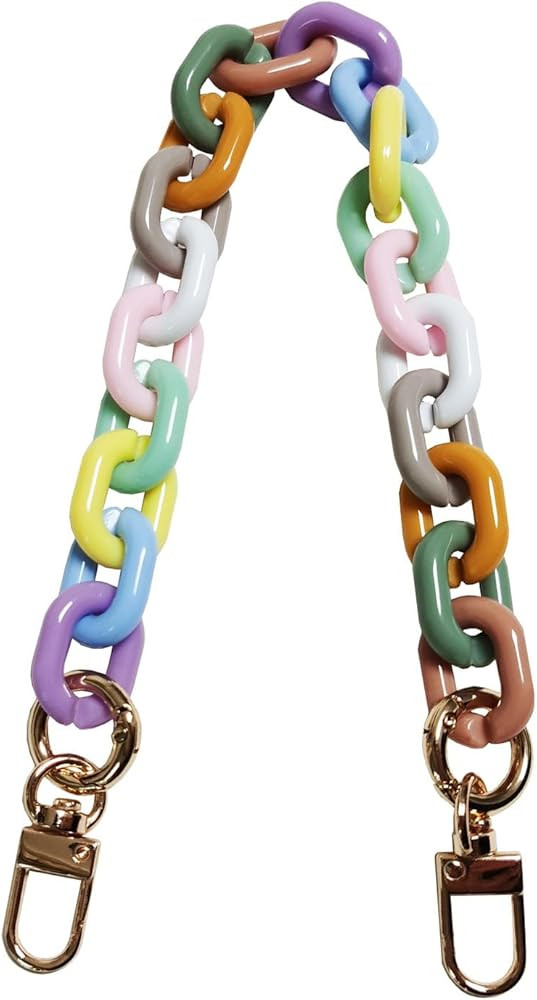 Acrylic Chain Strap for Women Handbag,Purse Chain Strap Replacement,Bag DIY Chain Accessories | Amazon (US)