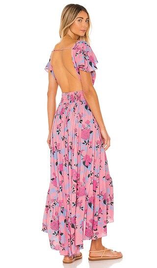 New Moon Maxi Dress in Secret Garden Pink | Revolve Clothing (Global)