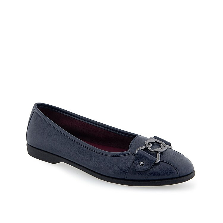 Aerosoles Bia Ballet Flat | Women's | Navy | Size 8.5 | Flats | DSW
