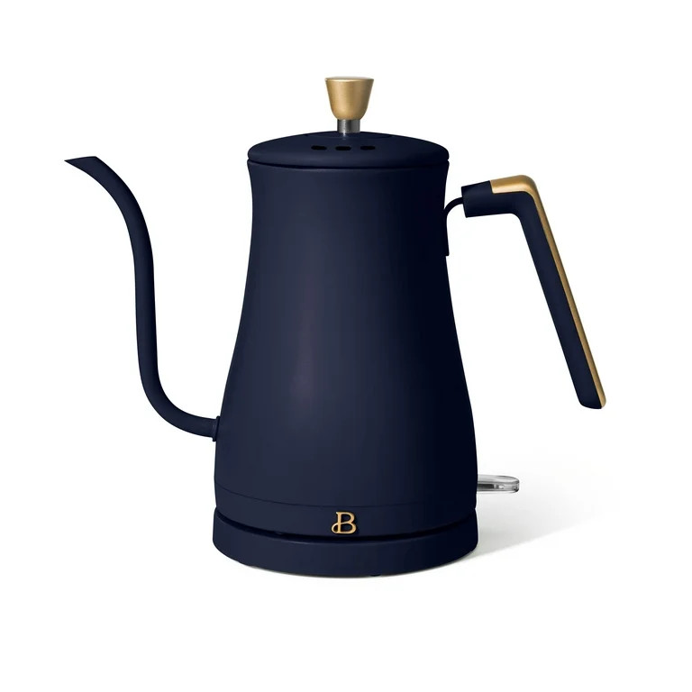 Beautiful 1-Liter Electric Gooseneck Kettle 1200 W, Starry Night by Drew Barrymore, Blue | Walmart (US)
