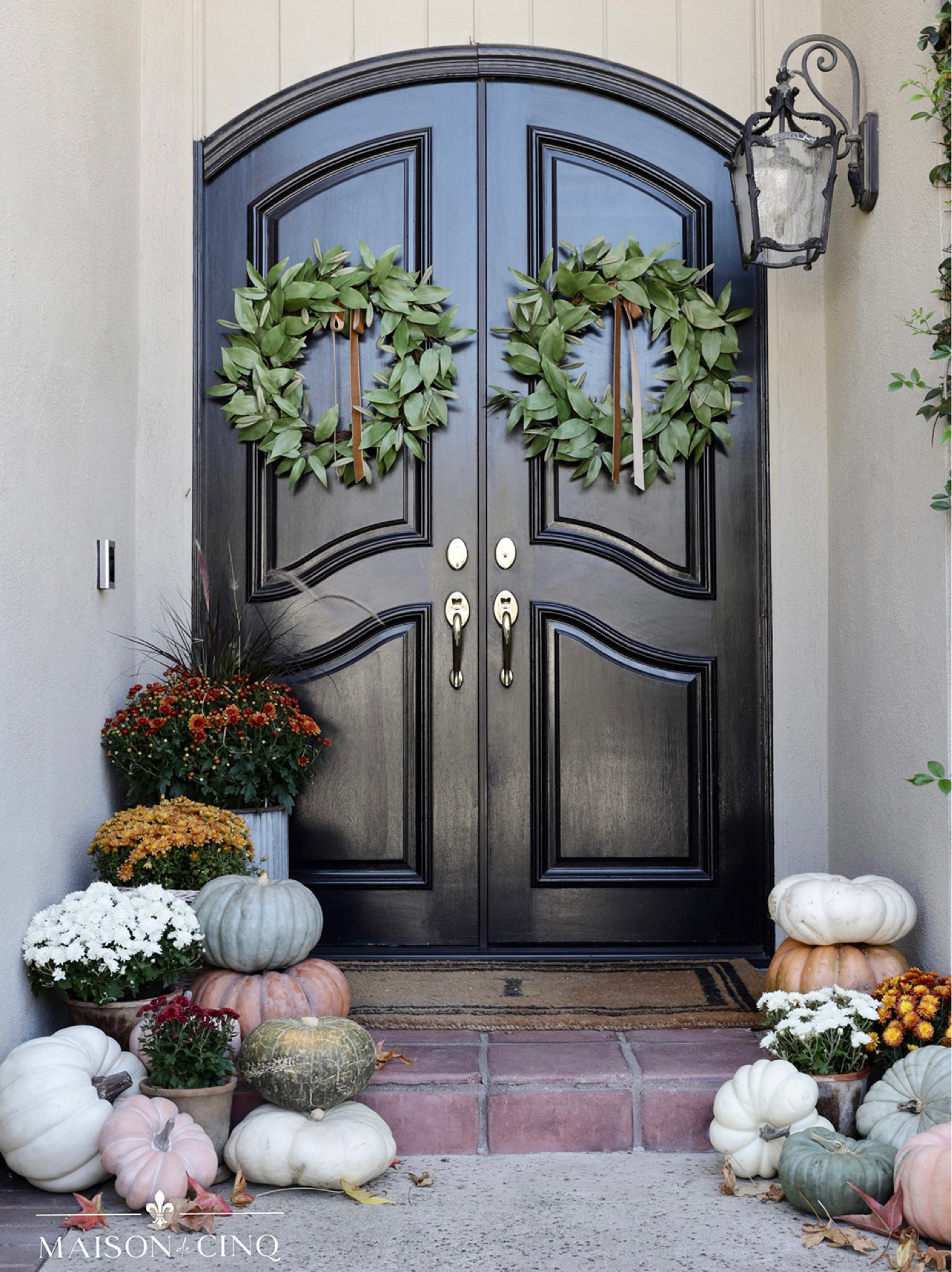 Simple Fall porch in the warm tones of  autumn!

Home decor, fall decor, porch decor, fall wreath  

#LTKFindsUnder50 #LTKSeasonal #LTKHome
