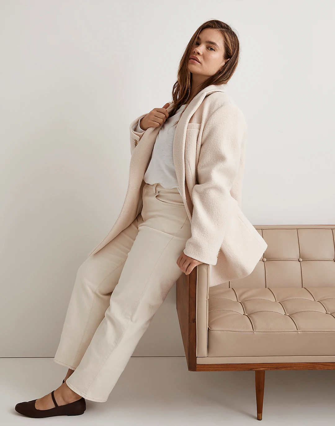 Plus Oversized Tuxedo Coat | Madewell